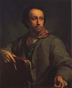 Anton Raphael Mengs Self-Portrait oil painting on canvas